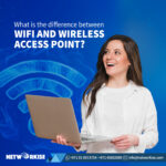 What is the difference between WiFi and wireless access point?