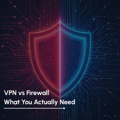 VPN vs Firewall: What You Actually Need